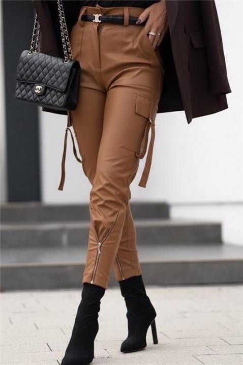 Pantalone SILINZA CAMEL, Boja: svetlobraon, IVET.RS - Nova Kolekcija