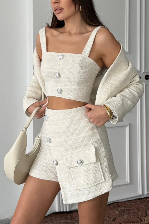 Komplet VARLONZA, Boja: ecru, IVET.RS - Nova Kolekcija