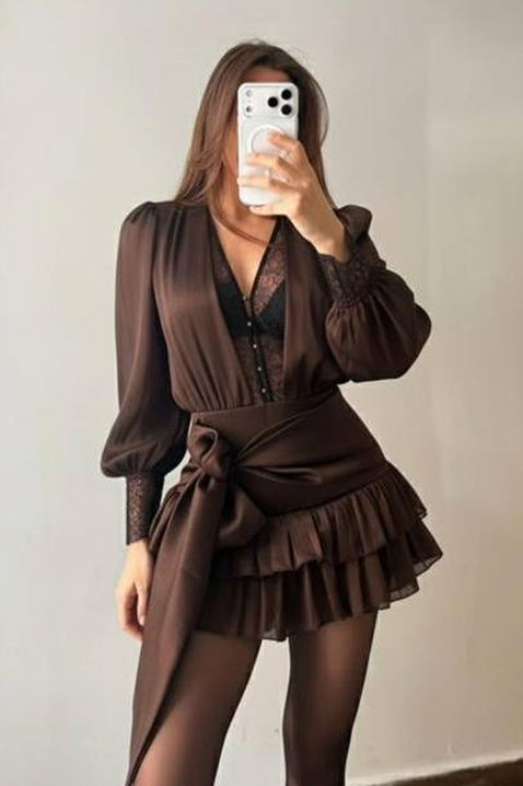 Kombinezon YANITSA BROWN, Boja: braon, IVET.RS - Nova Kolekcija