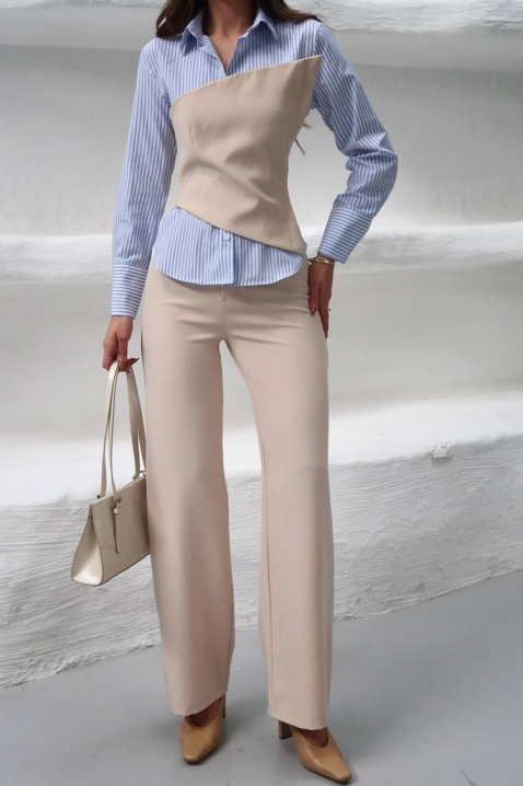 Komplet SEROLZA ECRU, Boja: ecru, IVET.RS - Nova Kolekcija