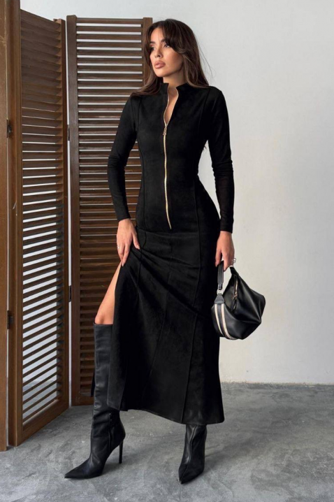 Haljina PROMENFA BLACK, Boja: crna, IVET.RS - Nova Kolekcija