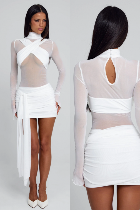 Haljina PRESLAVA, Boja: bela, IVET.RS - Nova Kolekcija