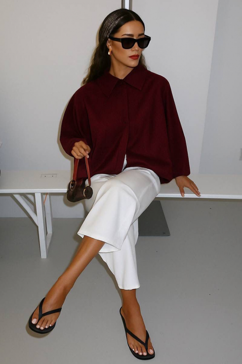 Ženska košulja DERMINZA BORDO, Boja: bordo, IVET.RS - Nova Kolekcija