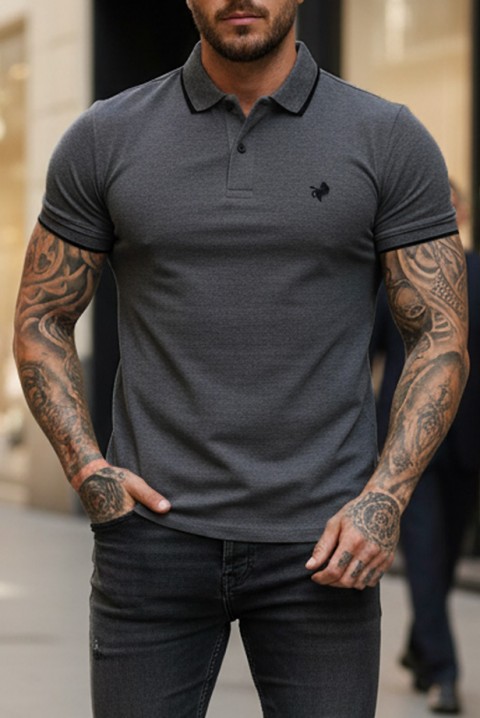 Muška majica MORIFO GRAFIT, Boja: grafitna, IVET.RS - Nova Kolekcija