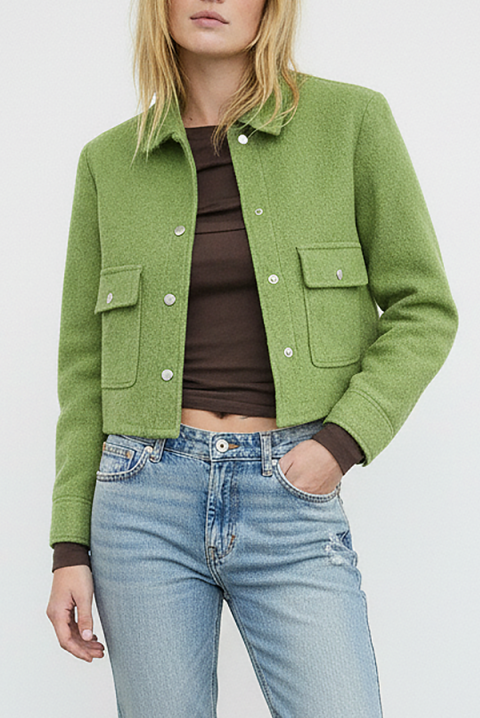 Jakna ZRAVELDA GREEN, Boja: zelena, IVET.RS - Nova Kolekcija