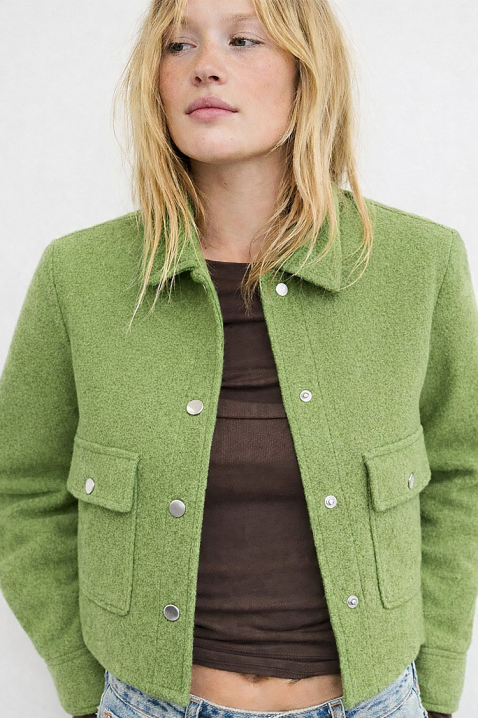 Jakna ZRAVELDA GREEN, Boja: zelena, IVET.RS - Nova Kolekcija