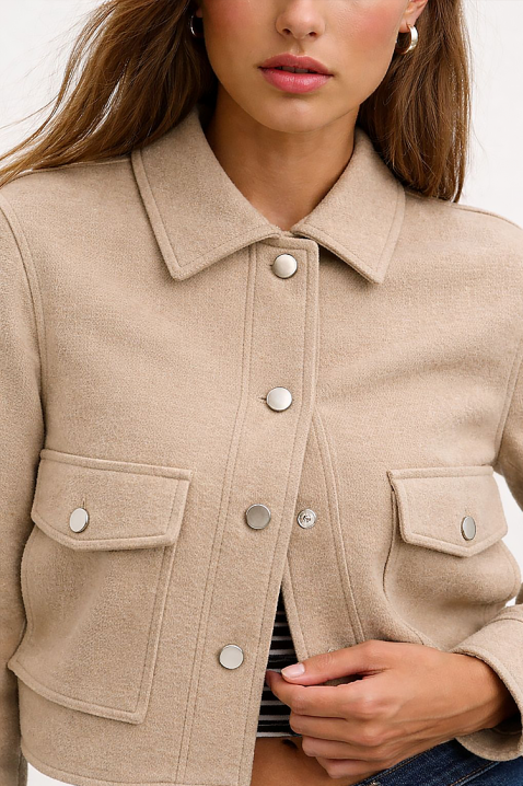 Jakna ZRAVELDA BEIGE, Boja: bež, IVET.RS - Nova Kolekcija