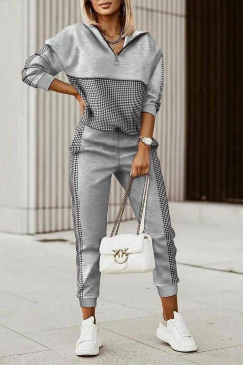 Komplet DREVELDA GREY, Boja: siva, IVET.RS - Nova Kolekcija