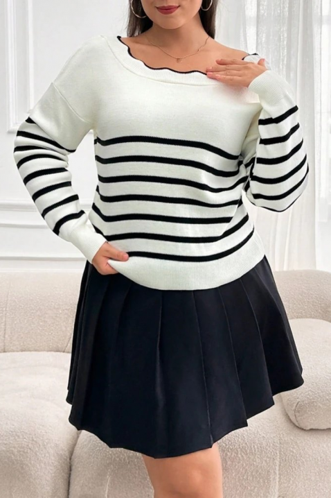 Džemper ZERNELDA, Boja: bela, IVET.RS - Nova Kolekcija