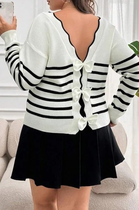 Džemper ZERNELDA, Boja: bela, IVET.RS - Nova Kolekcija