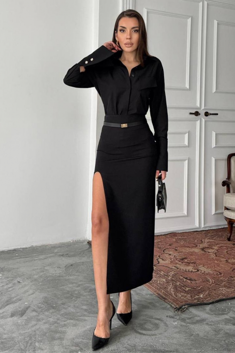 Komplet BORELNA BLACK, Boja: crna, IVET.RS - Nova Kolekcija