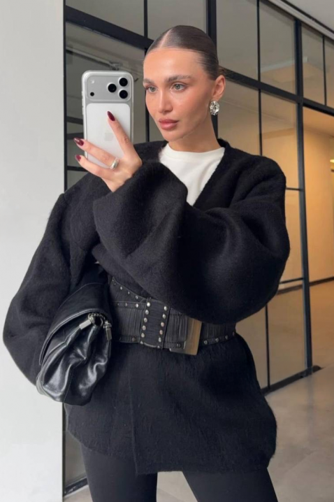 Kardigan VILONZANA BLACK, Boja: crna, IVET.RS - Nova Kolekcija