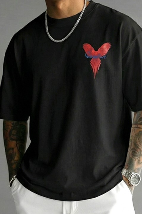 Muška majica PRIZO BLACK, Boja: crna, IVET.RS - Nova Kolekcija