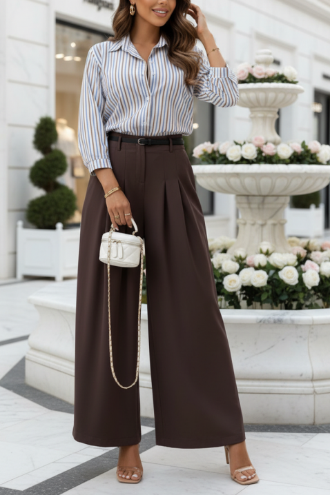 Pantalone BELVERZA BROWN, Boja: braon, IVET.RS - Nova Kolekcija
