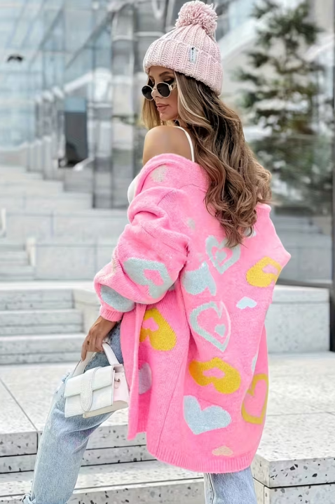 Kardigan SKARLENZA, Boja: roze, IVET.RS - Nova Kolekcija