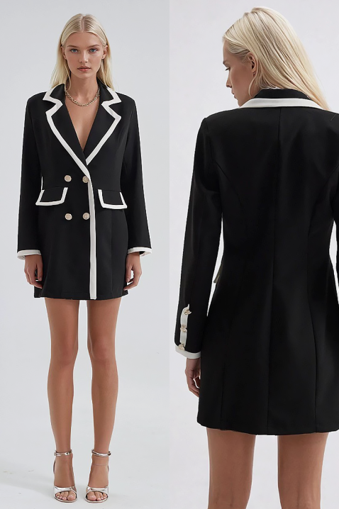 Haljina - blejzer IRKANZA, Boja: crna, IVET.RS - Nova Kolekcija