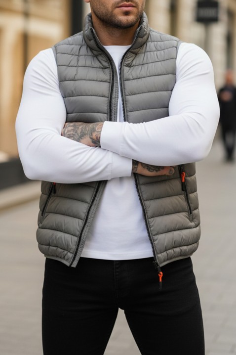 Muški prsluk FORMENO GREY, Boja: siva, IVET.RS - Nova Kolekcija