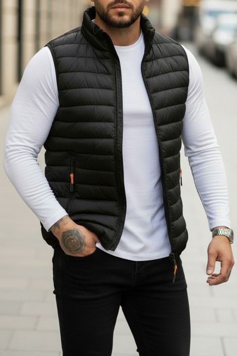 Muški prsluk FORMENO BLACK, Boja: crna, IVET.RS - Nova Kolekcija