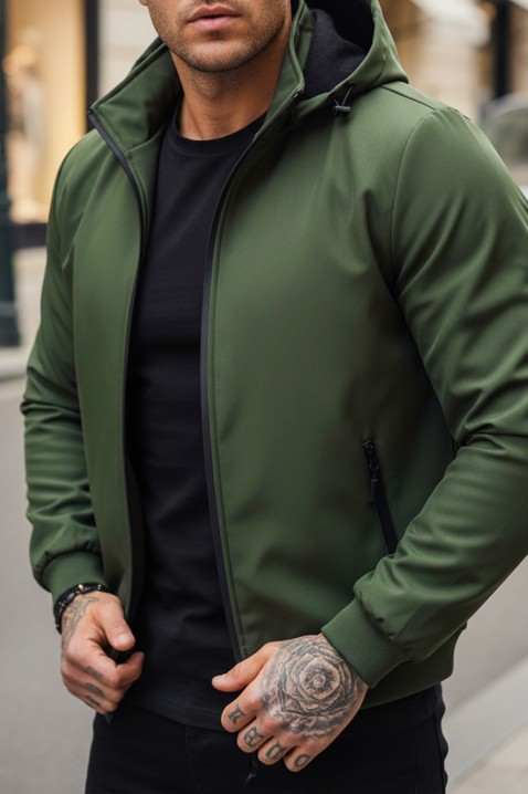 Muška jakna ROBIKO KHAKI, Boja: kaki, IVET.RS - Nova Kolekcija