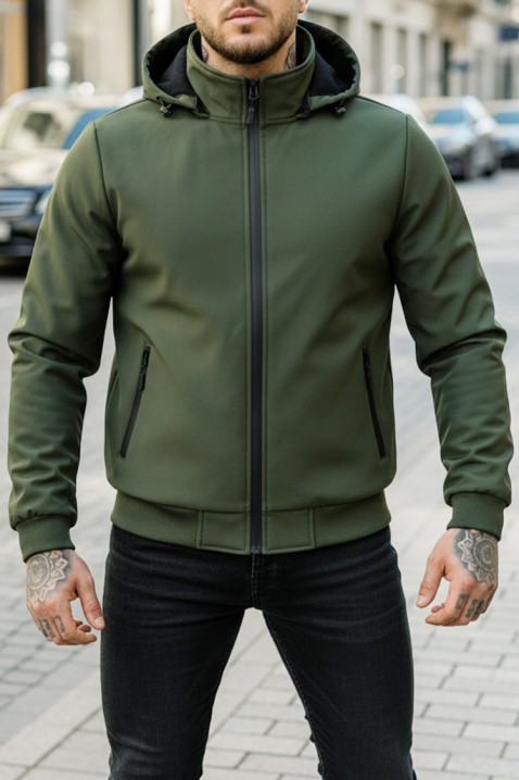 Muška jakna ROBIKO KHAKI, Boja: kaki, IVET.RS - Nova Kolekcija