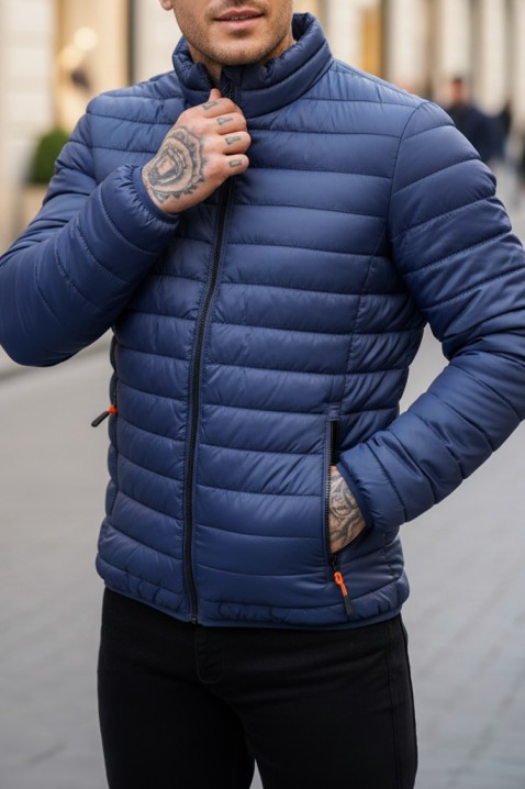 Muška jakna KOLOMBO NAVY, Boja: tamnoplava, IVET.RS - Nova Kolekcija