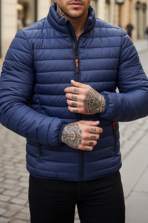 Muška jakna KOLOMBO NAVY, Boja: tamnoplava, IVET.RS - Nova Kolekcija