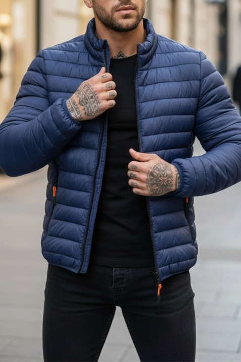 Muška jakna KOLOMBO NAVY, Boja: tamnoplava, IVET.RS - Nova Kolekcija