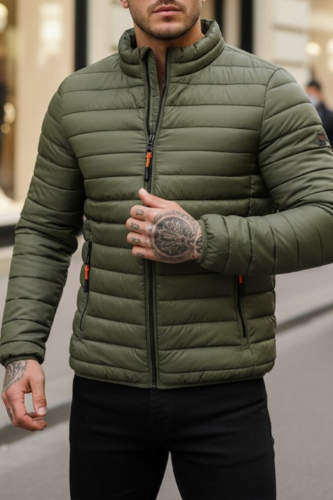 Muška jakna KOLOMBO KHAKI, Boja: kaki, IVET.RS - Nova Kolekcija