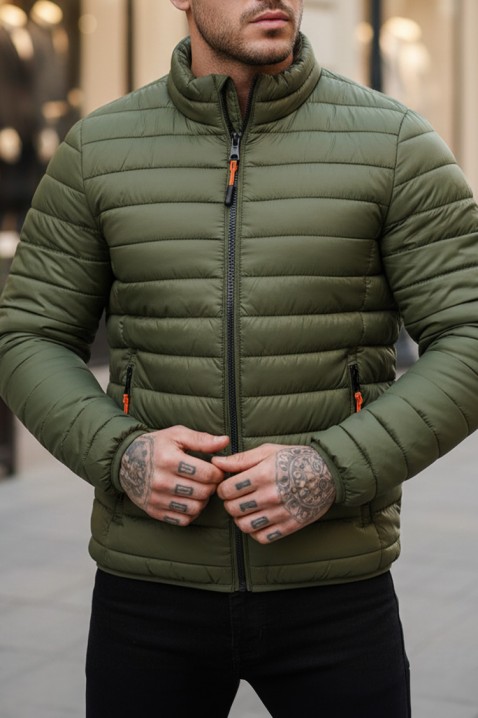 Muška jakna KOLOMBO KHAKI, Boja: kaki, IVET.RS - Nova Kolekcija