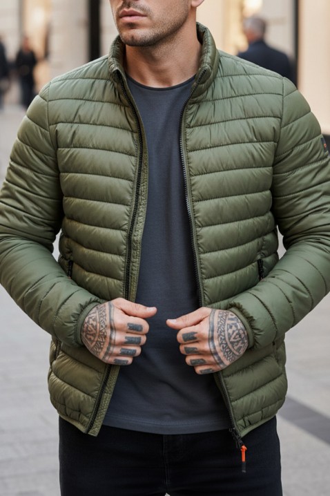 Muška jakna KOLOMBO KHAKI, Boja: kaki, IVET.RS - Nova Kolekcija