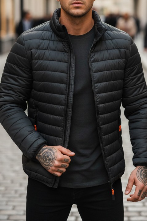 Muška jakna KOLOMBO BLACK, Boja: crna, IVET.RS - Nova Kolekcija