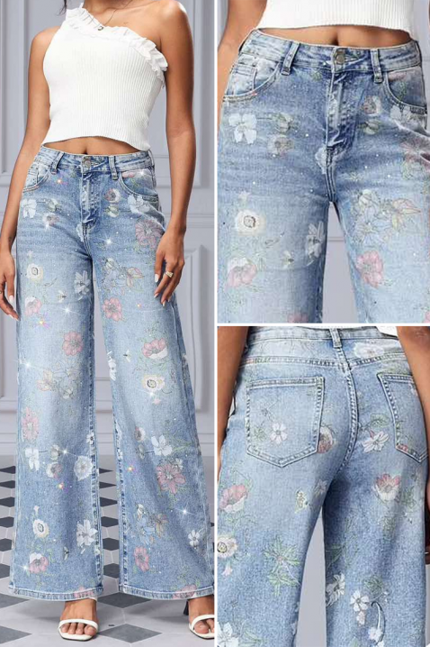 Farmerke EDELVENZA, Boja: svetloplava, IVET.RS - Nova Kolekcija