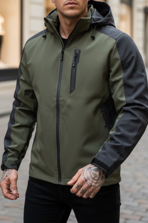 Muška jakna NIMONO KHAKI, Boja: kaki, IVET.RS - Nova Kolekcija