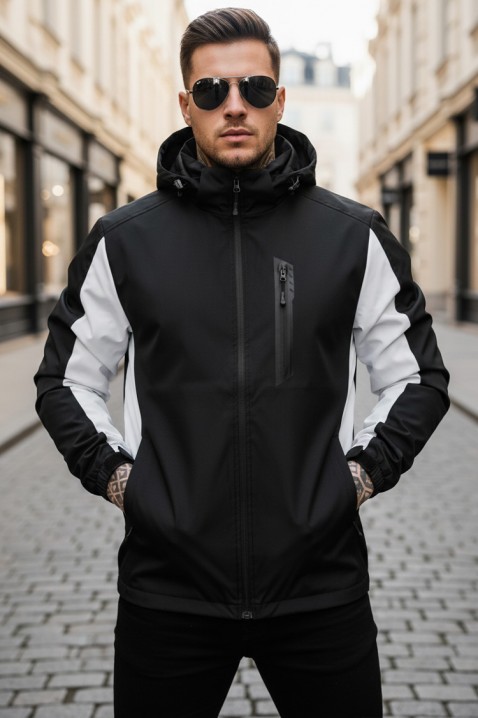 Muška jakna NIMONO BLACK, Boja: crna, IVET.RS - Nova Kolekcija