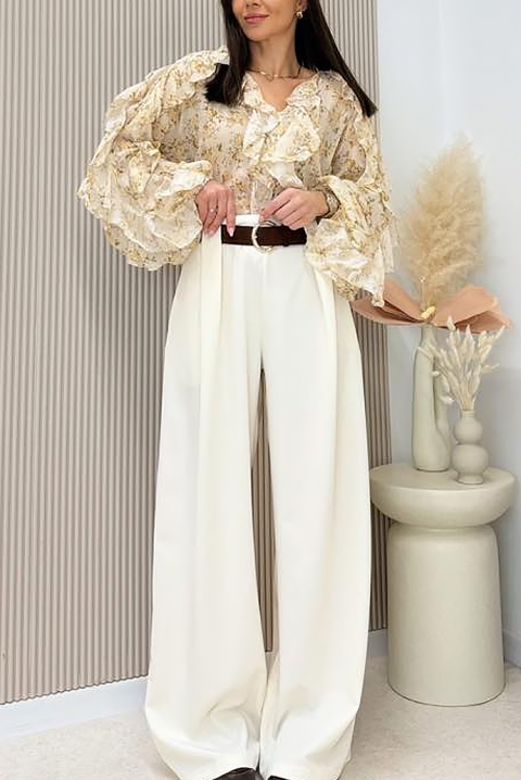 Pantalone SLADORLA, Boja: bela, IVET.RS - Nova Kolekcija