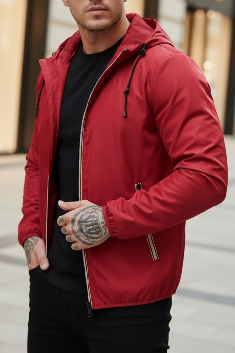 Muška jakna FAMBOR RED, Boja: crvena, IVET.RS - Nova Kolekcija