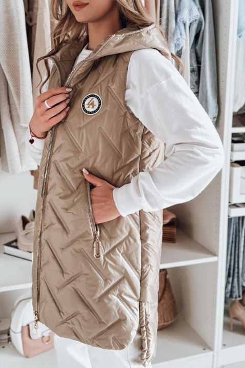 Prsluk ZABRINDA BEIGE, Boja: bež, IVET.RS - Nova Kolekcija