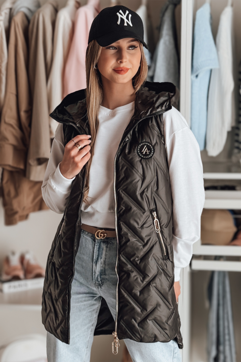 Prsluk ZABRINDA BLACK, Boja: crna, IVET.RS - Nova Kolekcija