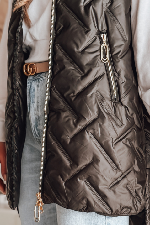 Prsluk ZABRINDA BLACK, Boja: crna, IVET.RS - Nova Kolekcija