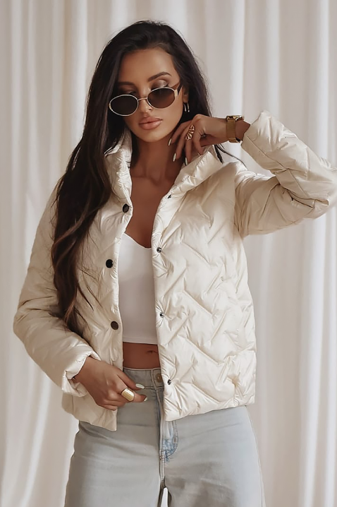 Jakna KRONELZA ECRU, Boja: ecru, IVET.RS - Nova Kolekcija