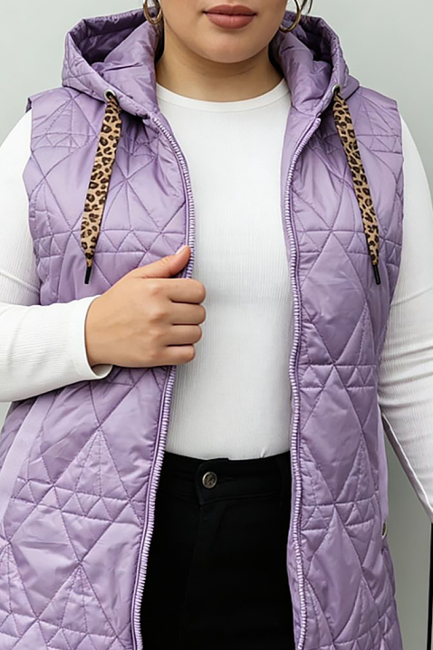 Prsluk TIOGELSA LILA, Boja: ljubičasta, IVET.RS - Nova Kolekcija