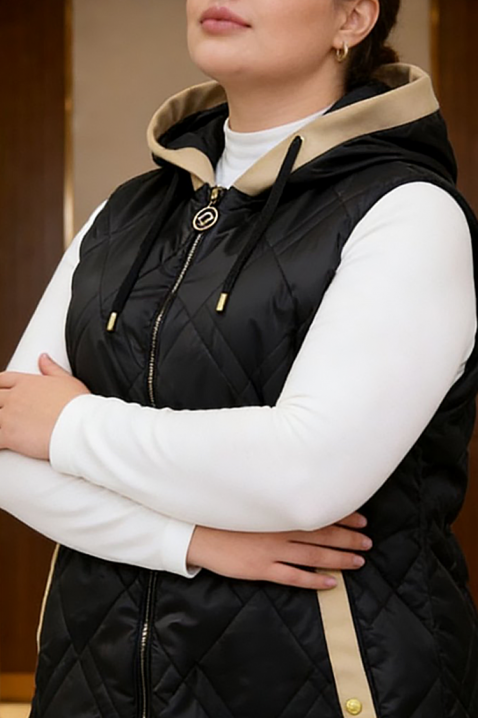 Prsluk BRUTELMA BLACK, Boja: crna, IVET.RS - Nova Kolekcija