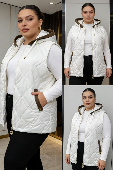 Prsluk BRUTELMA WHITE, Boja: bela, IVET.RS - Nova Kolekcija