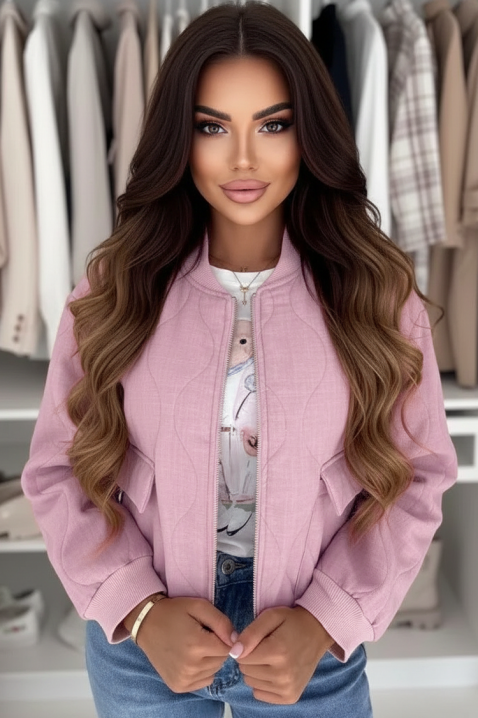 Jakna SLAVERZA PUDRA, Boja: rose, IVET.RS - Nova Kolekcija