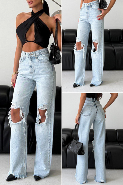 Farmerke SATURNA, Boja: svetloplava, IVET.RS - Nova Kolekcija