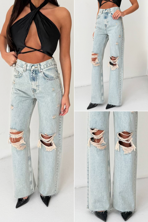 Farmerke ZERVILA, Boja: svetloplava, IVET.RS - Nova Kolekcija