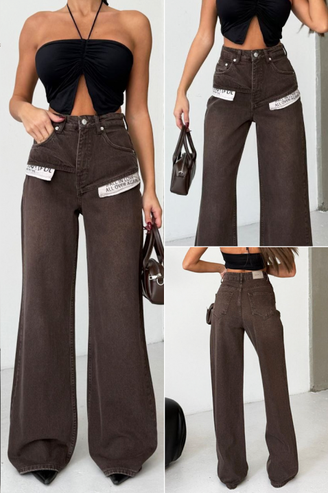 Farmerke MARSENA, Boja: braon, IVET.RS - Nova Kolekcija