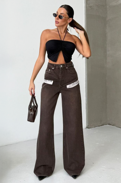 Farmerke MARSENA, Boja: braon, IVET.RS - Nova Kolekcija