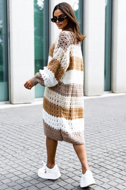 Kardigan RAINZOLA BROWN, Boja: braon, IVET.RS - Nova Kolekcija