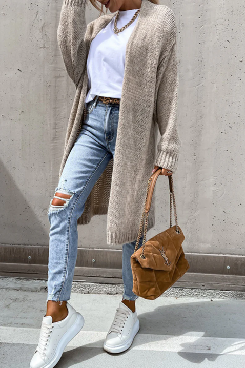 Kardigan ZREVILDA, Boja: bež, IVET.RS - Nova Kolekcija